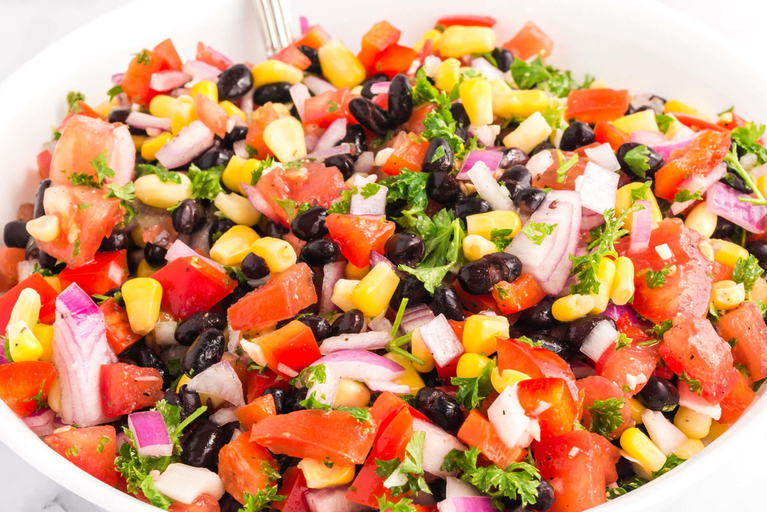 black bean and corn salsa