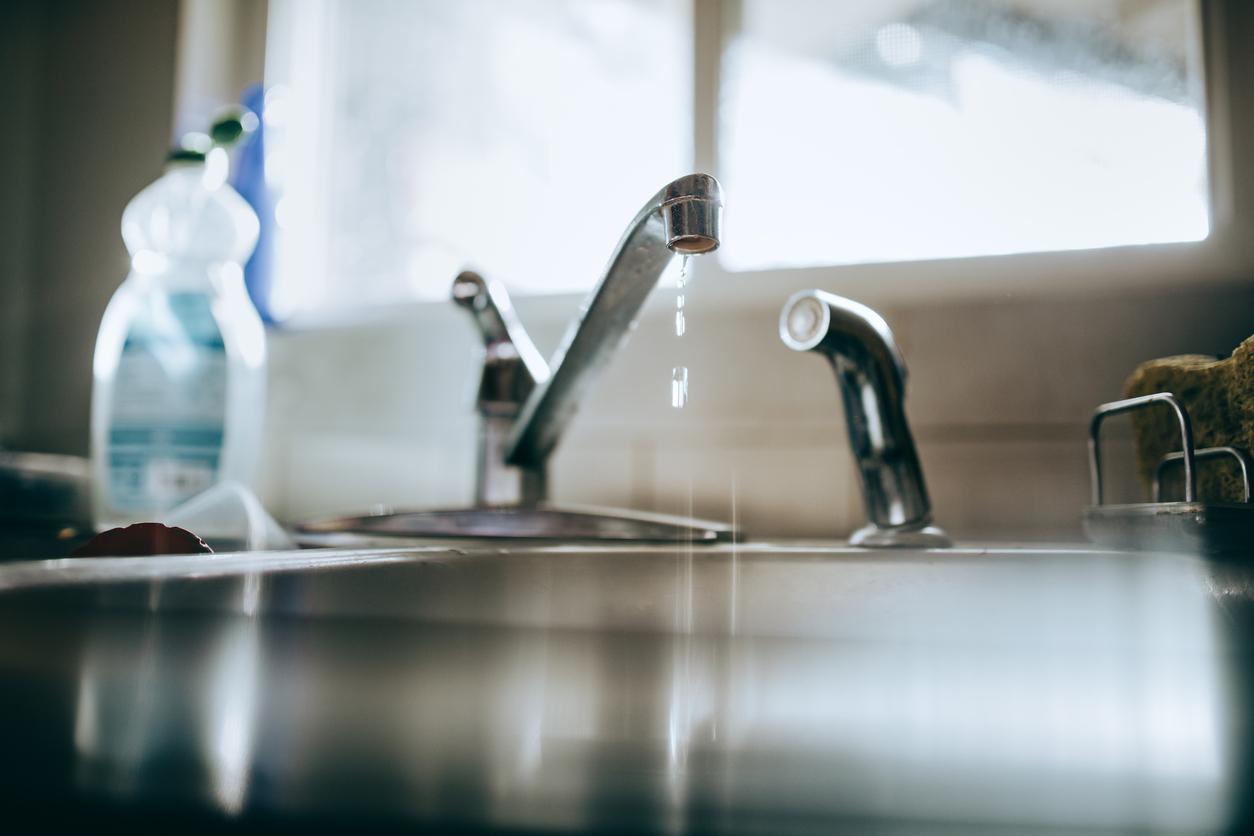 A leaking sink faucet, while slow, can add up to increase your overall bill. Repair quickly to conserve water.