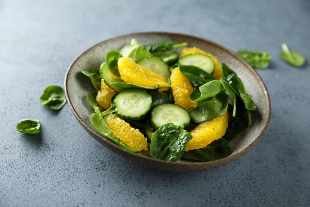 Spinach salad